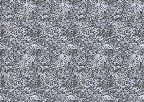 My Village | Blad Sneeuwbedekte Kiezels | 21 × 29,7 cm