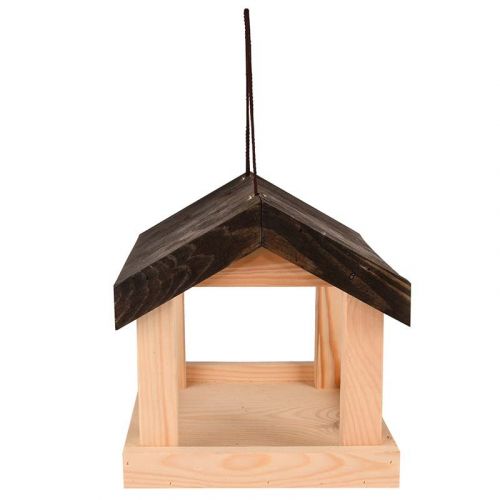 Esschert Design | Hangende vogelvoederbak | hout | 23x22x22cm