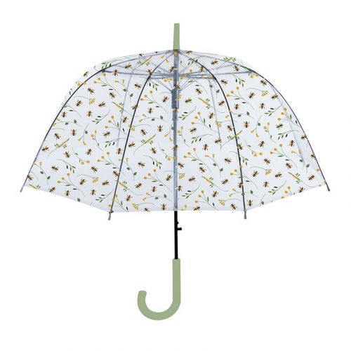 Esschert Design | Paraplu Transparant | Bijenpatroon | Ø83 cm