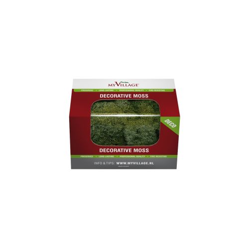 My Village | Rendiermos Donkergroen | 50 g