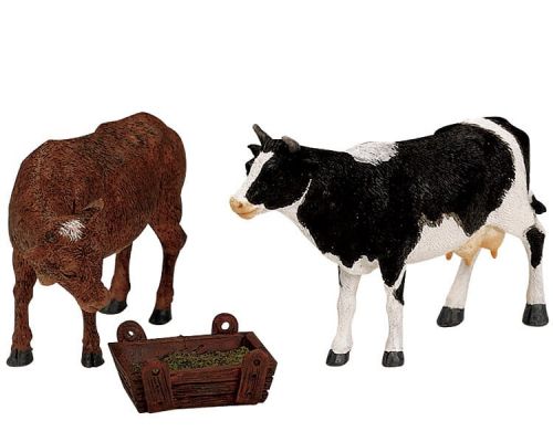 LEMAX Feeding Cow & Bull | Set van 3