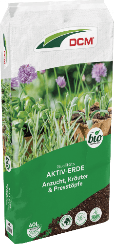 CUXIN DCM | Tuin actieve grond voor teelt, kruiden & perspotten | 40 liter