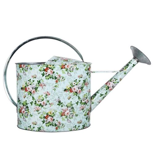 Esschert Design | Gieter voor buiten | Staal | rozenprint| 6,8L