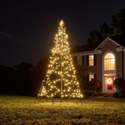 Fairybell-kerstboom | 300cm | 360 LED | Warmwit | inclusief mast