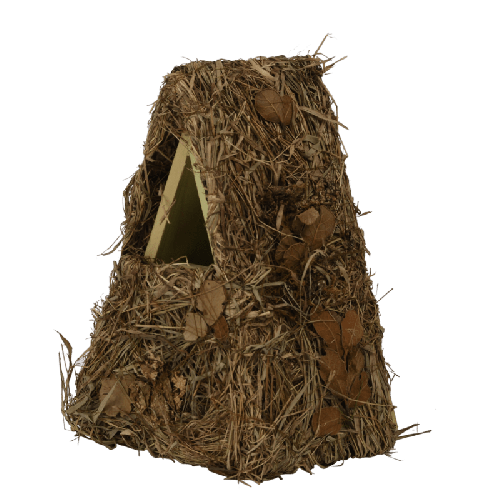 Esschert Design Nestkastje in Camouflagestijl | Hout | 19x14x27 cm