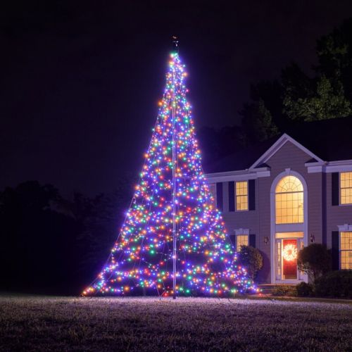 Fairybell-kerstboom | 600cm | 1200 LED's | Veelkleurig