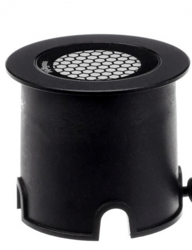 LED-grondspot Sus Small Terra Honey Rond Zwart 0.5 24V