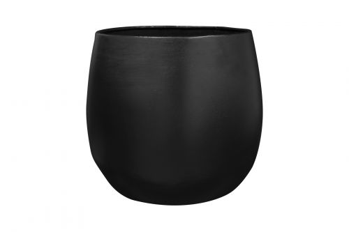Pot Stijn zwart | Ø28 x H27 cm