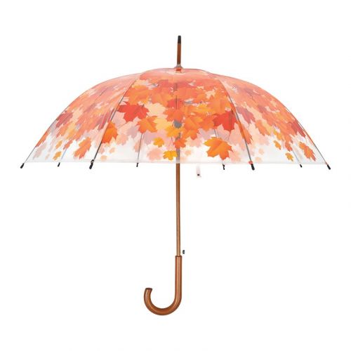 Esschert Design | Paraplu Transparant | Boomtop Oranje | Ø95 cm