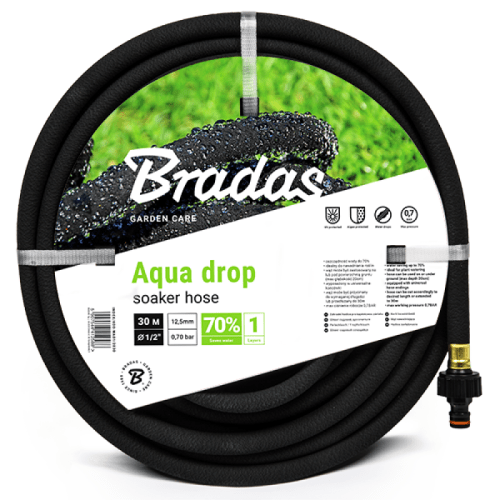 "Bradas Bewaterringsslang - Druppelslang AQUA-DROP 13 mm (½") - 20 m"