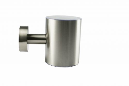 ZOLUNA Solar wandlamp Noor | Rond | Zwart | Ø10,8x14,5 cm