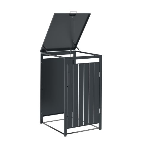 Garden Impressions | Containerberging BinPort uitbreiding | Carbon Black | 68 x 80 x 118 cm