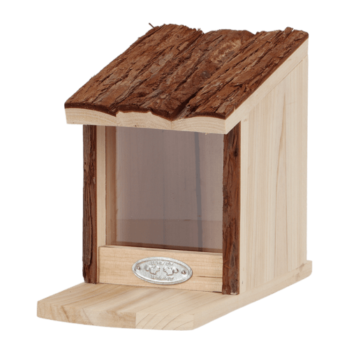 Esschert Design | Eekhoornvoederhuis schorsdak | 12x23x18 cm