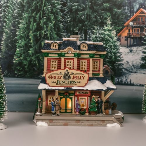 LEMAX Holly Jolly Junction | met 4.5V Adapter