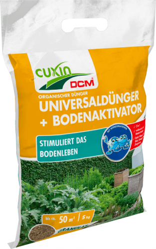 CUXIN DCM | Universele meststof + bodemactivator | 5kg voor 50m²