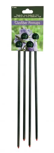 Glasfiber Pins | 4 stuks | Peacock