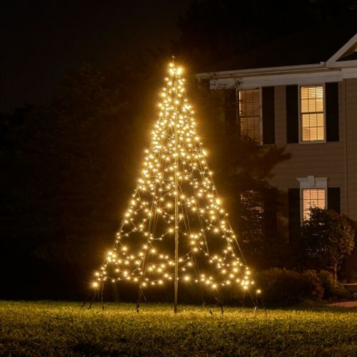 Fairybell-kerstboom | 300cm | 480 LED's | Warmwit | inclusief mast