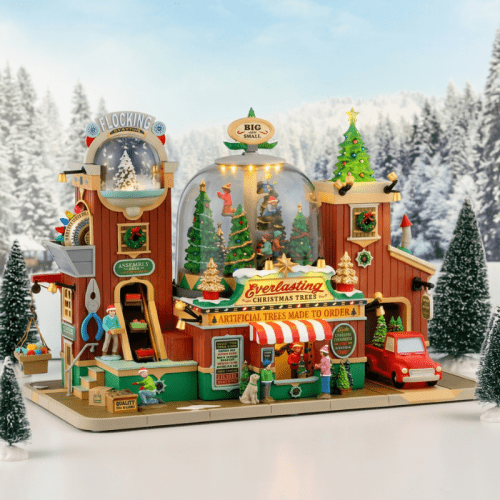 LEMAX Everlasting Christmas Trees | met 4,5V-adapter