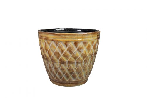 Pot Caisa terra | Ø34 x H30 cm