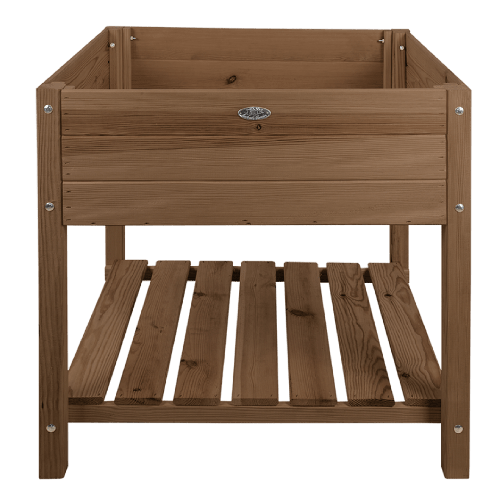 Esschert Design | Verhoogd bed bruin XL | grenenhout | 79x79x78cm