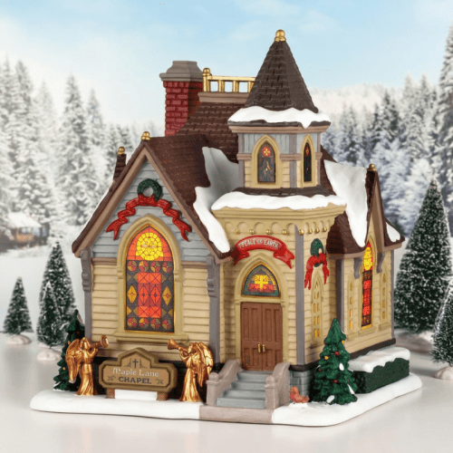 LEMAX Maple Lane Chapel | met 4,5V-adapter