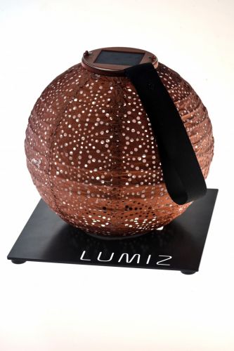 LUMIZ metalen plaatstandaard voor lantaarn | 20x20cm