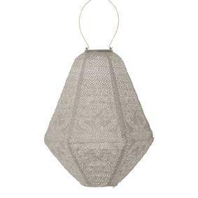 LUMIZ solar lampion | Can | Marrakesh Light Taupe  | Ø30 cm