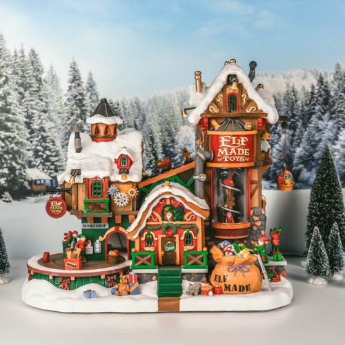 LEMAX Elf Made Toy Factory | met 4.5V Adapter