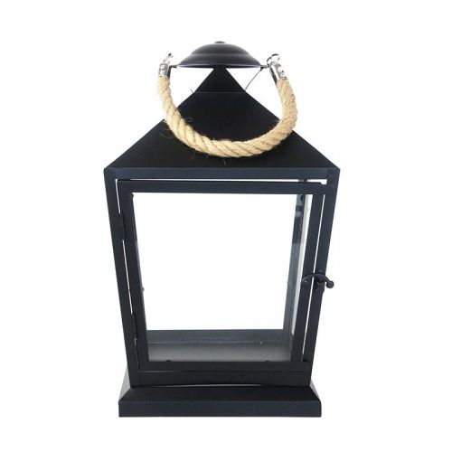 Esschert design lantaarn | zwart van de dauw