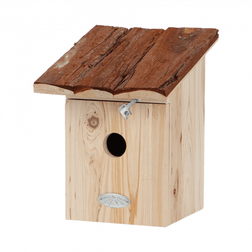 Esschert Design | Nestkast koolmees schorsdak | 20x21x24 cm