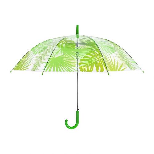 Esschert Design | Paraplu Transparant | Junglebladeren | Ø100cm