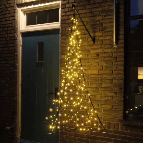 Fairybell Hangende kerstboom | 150 cm | 240 LED | Warm wit | incl. mast