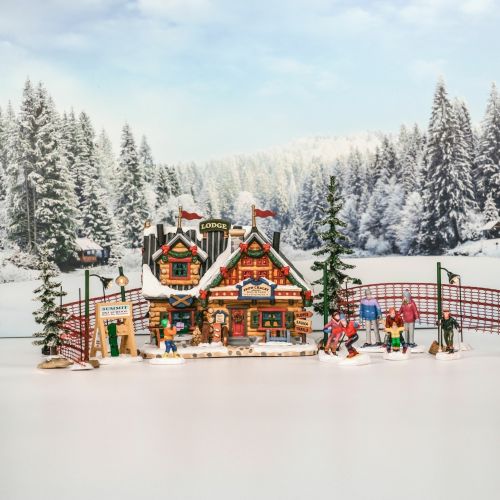 LEMAX Apres-Ski Lodge Set | met 4.5V Adapter