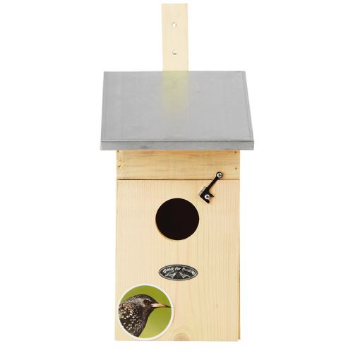 Esschert Design | Nestkast Ster | hout | 40x23x19cm