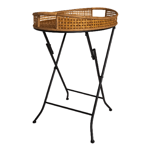 Bijzettafel Levi | Naturel | L 62 x B 43 x H 69,5 cm