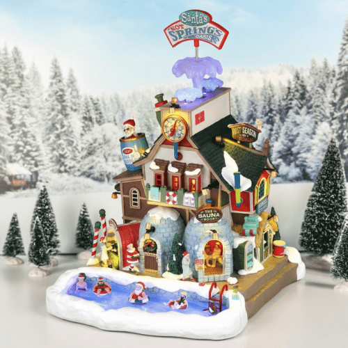 LEMAX Santa's Hot Springs Oasis | met 4,5V-adapter