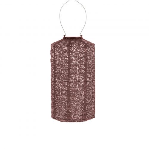 LUMIZ solar lampion | Folia | Plum | Ø18 cm