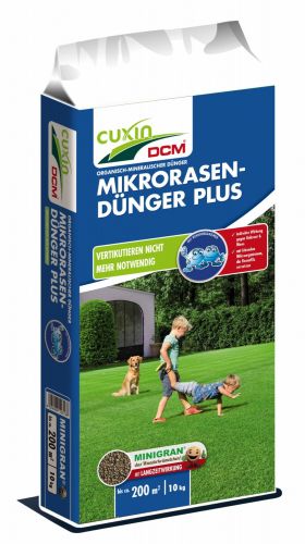 CUXIN DCM | Microgazonmeststof Plus | 10kg voor 200m²