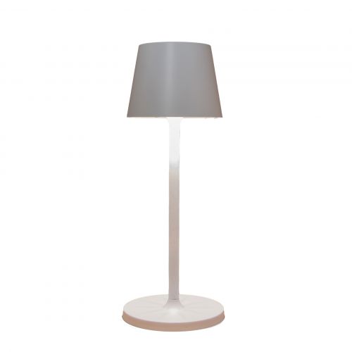 Solar-Tafellamp | 1 LED | 11 x 11 x 31 cm | Wit | Anna's Collectie