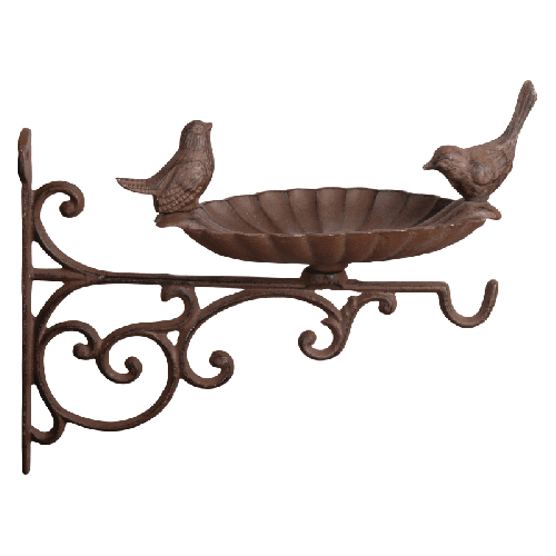 Esschert Design | Wandvoerbak | gietijzer | 28x24x23cm