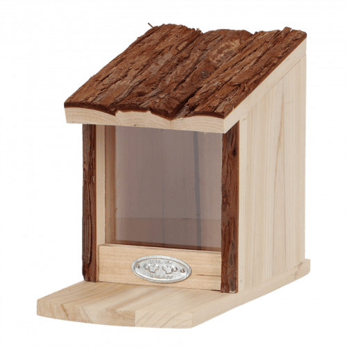 Esschert Design | Eekhoornvoederhuis schorsdak | 12x23x18 cm