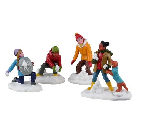 LEMAX Snowball Battles | Set van 4