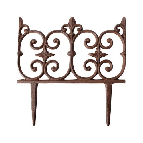 Esschert Design | Border hek | gietijzer | 26x28cm