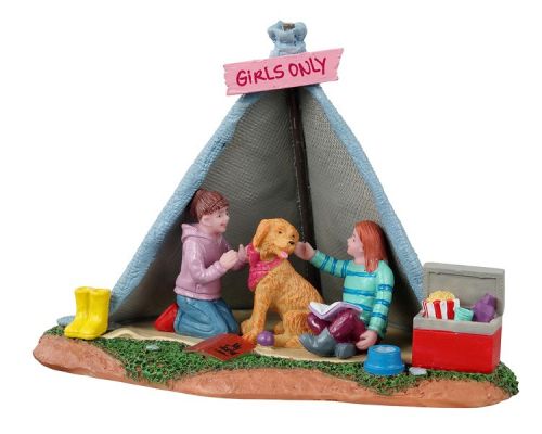 LEMAX Meisjes Achtertuin Camping
