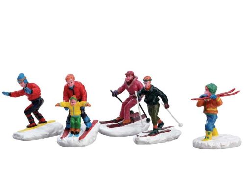 LEMAX Winter Fun Figurines | Set van 5