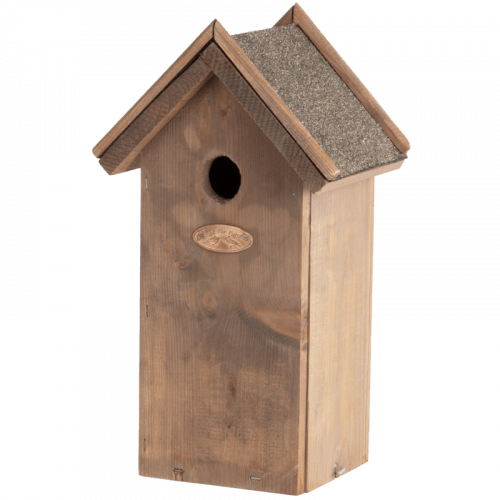 Esschert Design | Nestkast koolmees bitumendak | hout | 19x14x32cm