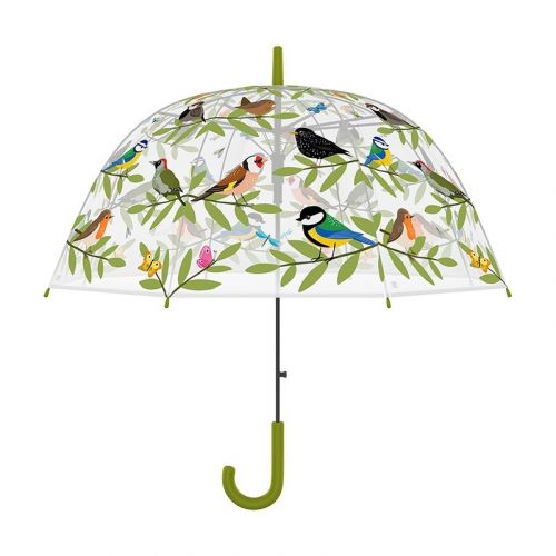 Esschert Design | Paraplu Transparant | Vogels | Ø83 cm