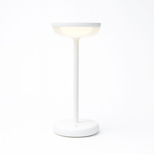 ZOLUNA Solar tafellamp Bobbie | Wit | 11x11x26,6 cm