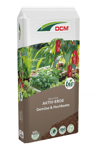 CUXIN DCM | Tuin actieve grond voor groenten en verhoogde bedden | 40 liter