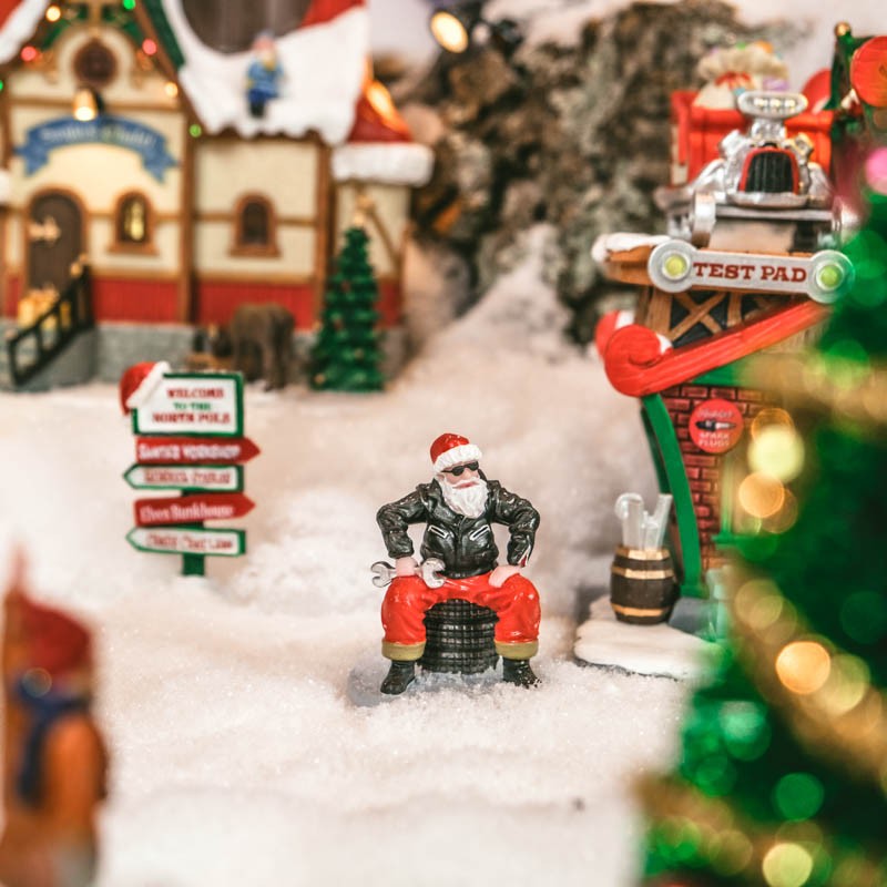 LEMAX Set Santa’s Village Groot | 12-delig